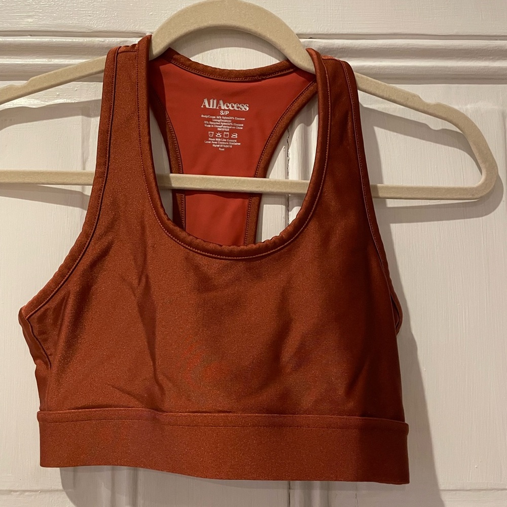 All Access Women's Rust Sports Bra